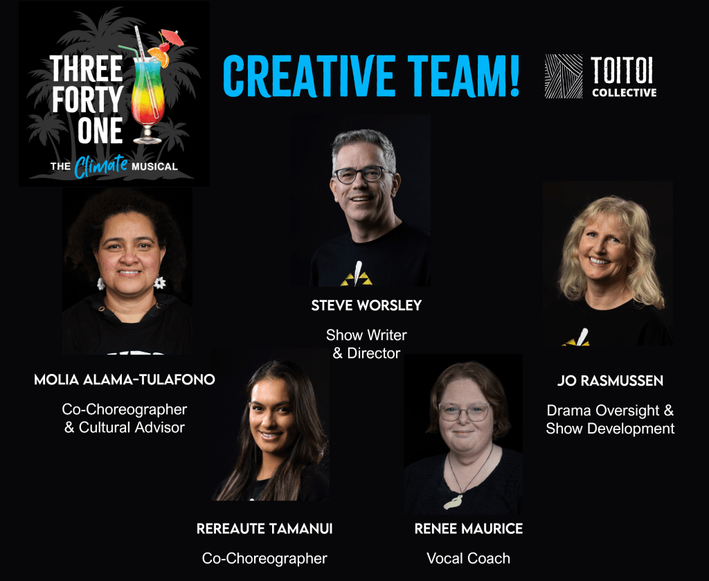 THREE FORTY ONE: creative team
